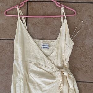 Cream summer dress